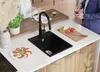 PRIMAGRAN Spülbecken Schwarz 38x50cm, Granitspüle 1 Becken Produktbild-Vorschau 7