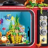 BlockBuddie™ 1718-teiliges Ozean-Retro-TV-Bausteinset Produktbild-Vorschau 5