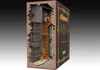 A 3D model of a model kit box for Harry Potter Diagon Alley, showing a cutaway view of the alley. Produktbild-Vorschau