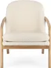 Sessel Elaide 65,5x74,5x82cm Boucle-Optik Creme mit Produktbild-Vorschau 2
