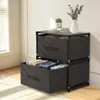 Verdego Kommode mit 2 Stoffschubladen, 40x26x46cm Produktbild-Vorschau 6