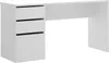 Dmora Scrivania Ardina 60x139x75h cm Bianco Opaco\, Anteprima dell’immagine prodotto 1