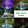 LED Solar Springbrunnen, Solar Teichpumpe mit Solar Panel, Produktbild-Vorschau 8
