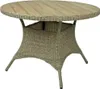 Tisch BASTIA, rund, Teak-Look Produktbild-Vorschau 2