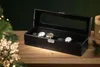 Uhrenbox Uhrenkoffer Uhrentruhe Uhrenkasten Uhrenschatulle Produktbild-Vorschau 2