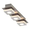 Brilliant LED Deckenleuchte Transit Aluminium silber 3 x 4W Produktbild-Vorschau 3