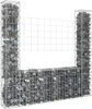 Cesta de gaviones "The Living Store", forma en U, con 2 Vista previa de la imagen del producto 1