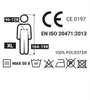Reflexní žlutá vesta SV-01 S CERTIFIKÁTEM KVALITY ! Náhled obrázku produktu 12