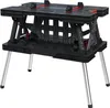 Keter Klappbarer Arbeitstisch mit Klemmen - 91x55,5x75,5 cm Produktbild-Vorschau 1