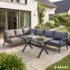 BRAST Gartenlounge-Set Aluminium Adria | viele Varianten & Produktbild-Vorschau 1