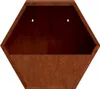 vidaXL Wand-Pflanzkübel 2 Stk. Rostig Cortenstahl 30x10x25 Produktbild-Vorschau 5