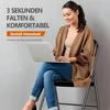 8er Set Klappstühle Gepolstert Schwarz – Extrem Belastbar Produktbild-Vorschau 3