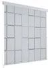 Sprchová roleta 80 x 240 cm čtvercový vzor Náhled obrázku produktu 1
