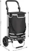 Sac à roulettes EASY, 50l, noir Voir les images du produit 13