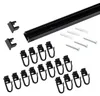 SN DECO - Objektschiene RS Set, 1 läufig, schwarz, 300 cm, Produktbild-Vorschau 4