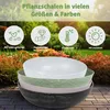 Runde bauchige 37 cm Pflanzschale für draussen, rost-optik Produktbild-Vorschau 3