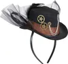 Mini-Zylinder mit Zahnrädern - Fasching Halloween Kostüm Produktbild-Vorschau 1