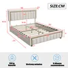 INONEFT čalúnená posteľ 180x200 s úložným priestorom, Náhľad obrázku produktu 2