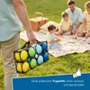 alldoro 60044 Boccia-spel, set van 9 stuks met 8 gekleurde Productafbeelding-voorbeeld 15