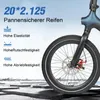 Smart30 faltbares Elektrofahrrad für Erwachsene 250W, 36V Produktbild-Vorschau 5