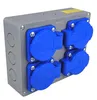 RoadEu 4-fach Steckdosenverteiler IP44 Aufputz | 4x Schuko Produktbild-Vorschau 7
