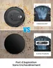 A collage comparing two robot vacuums, showing their cleaning effectiveness and features. Voir les images du produit
