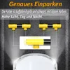 LARS360 2er Radstopper Metall Parkstopper Garagen Produktbild-Vorschau 4