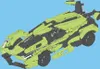 CaDA Blade Sports Car 1/14 (432 Teile) Produktbild-Vorschau 4