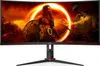Monitor, AOC CU34G2XP/BK, 34" zakrzywiony 1500R VA, WLED, Podgląd zdjęcia produktu 3