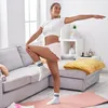 5 Paar Stoppersocken Damen Streifen Baumwolle Yoga Socken Produktbild-Vorschau 6