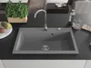 Mexen Elix lavello da cucina in granito a 1 vasca 800 x 500 Anteprima dell’immagine prodotto 3