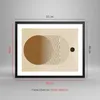 Gerahmtes Poster - Schwarzer Rahmen - Abstraktion Geometrie Produktbild-Vorschau 5