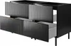 RODAN | Waschbeckenunterschrank - 120cm | Schwarz Matt - Produktbild-Vorschau 4