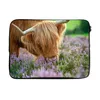 MuchoWow® Laptop Hülle 14 ZollSchottische Highlander - Gras Produktbild-Vorschau 1