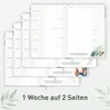 Häfft-Timer Jugendkalender 2026/2027 / A5 / Pure Leaves / Produktbild-Vorschau 4