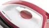 Close-up view of the top part of a steam iron. Produktbild-Vorschau