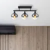 Globo Lighting|Deckenleuchte Metall schwarz matt, 3x E27 Produktbild-Vorschau 7