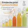 12x Glasflasche 500ml Flaschen zum Befüllen Einmachgläser Produktbild-Vorschau 8