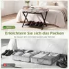 COSTWAY 2er pack Kofferständer Klappbar, Gepäckablage aus Produktbild-Vorschau 6
