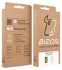 The image shows the front and side packaging of a Bizon mobile accessory product. Produktbild-Vorschau