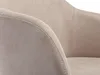 Satz von 6 Stühlen - Stoff und Gummiholz - beige - JELISA Produktbild-Vorschau 7
