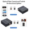 Digitálny 2-cestný audio prevodník SPDIF Toslink ↔ Náhľad obrázku produktu 4