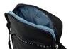 A close-up view of an open black reporter bag. Anteprima dell’immagine prodotto