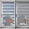 Doppelrollo schnurlos Duo Rollo Klemmfix Rollos für Fenster Produktbild-Vorschau 3