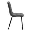 Chaise Salle à Manger Gris Design Moderne Chaise de Cuisine Voir les images du produit 6