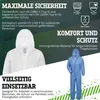 Safetytex SMS Schutzanzug - Einweg Overall - PSA Kat. 3 Typ Produktbild-Vorschau 3