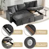 okwish Modernes Klappsofa L-Schlafsofa ausziehbar,Relaxsofa Produktbild-Vorschau 3