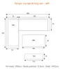 Garden Impressions Sergio Lounge-Dining Set 3-teilig - Produktbild-Vorschau 12