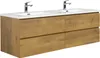 Mobile da bagno Angela 160cm Rovere - armadio mobiletto Anteprima dell’immagine prodotto 1