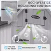 HOMAVO Gerätehaus Holz mit UV-Schutz Pultdach, Gartenhaus Produktbild-Vorschau 5
